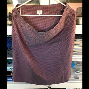 Margaret O’Leary of San Francisco Cotton Skirt. 36 waist, 25 long gorgeous soft